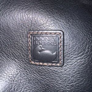 Dooney & Bourke Black Shoulder Bag with Pebbled Leather